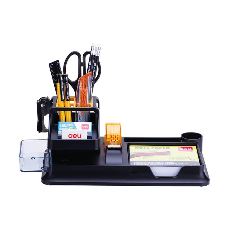 Deli E38252A Desk Organizer with Stationery