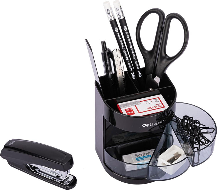 Deli E38253 Desk Organizer with Stationery