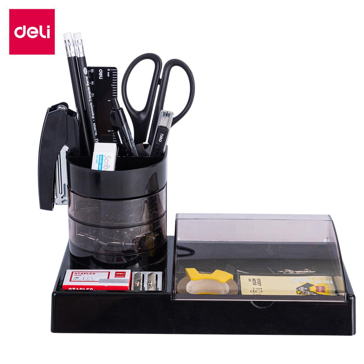 Deli E38254 Desk Organizer with Stationery