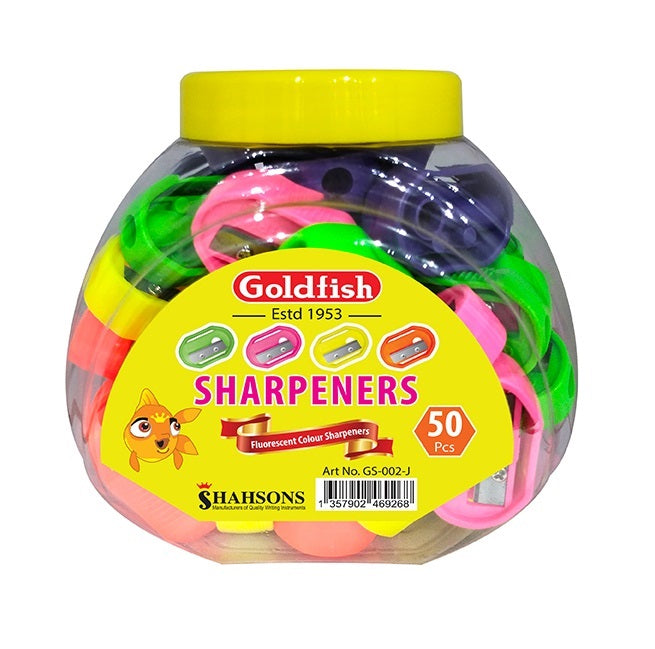 Goldfish S002J Sharpeners Pack of 50 Sharpeners