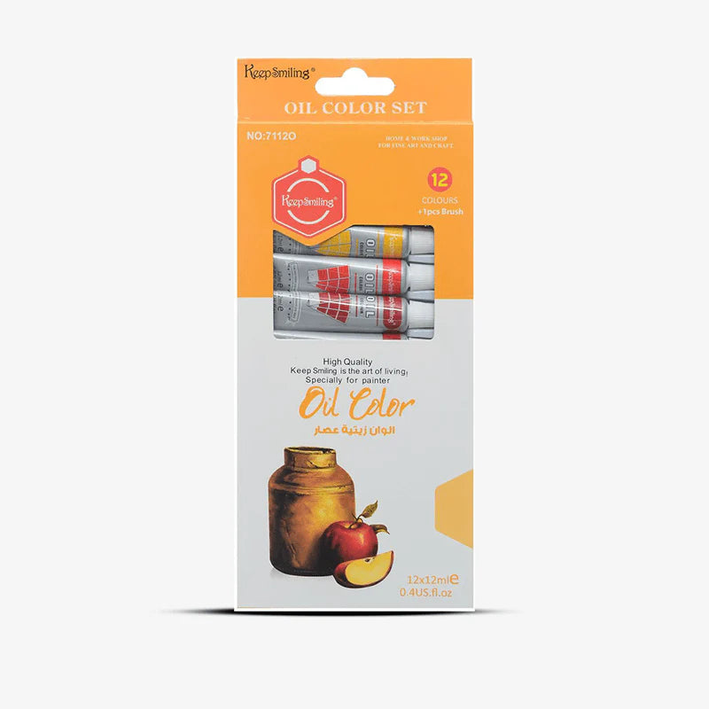 Oil Color Tube Set keep Smiling (7112O)