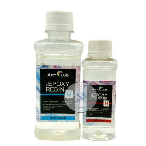 Epoxy Resin and Hardener 120ml and 60ml(1 Pair)