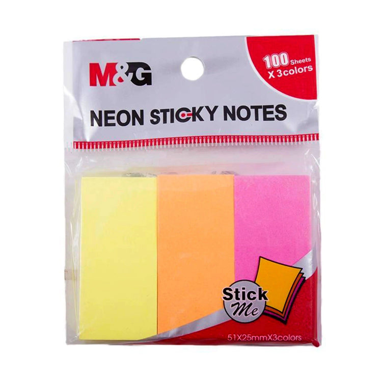 M&G 2x3 Coloured Sticky Note 3 in 1