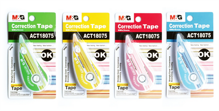 M&G ACT18075 Correction Tape 6 Meter x 5MM(1 pc)