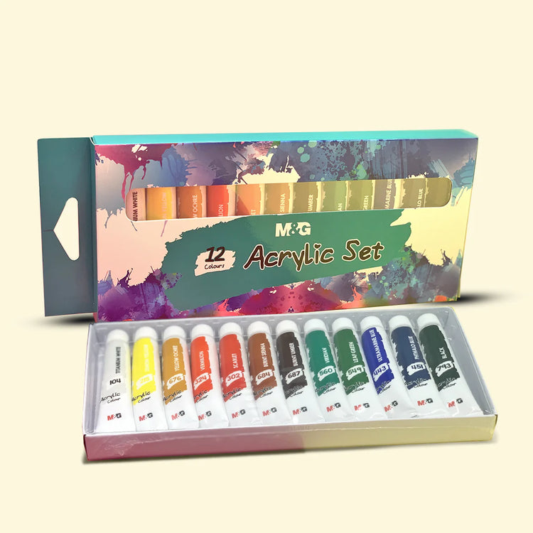 M&G Acrylic Colour 12ml