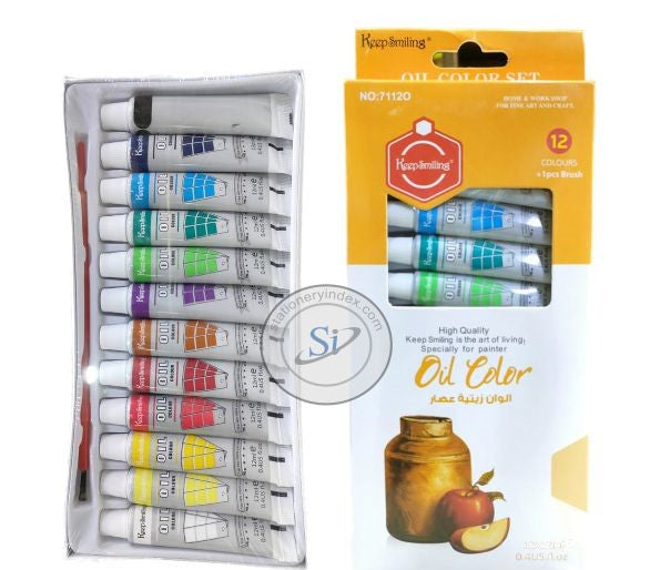 Oil Color Tube Set keep Smiling (7112O)