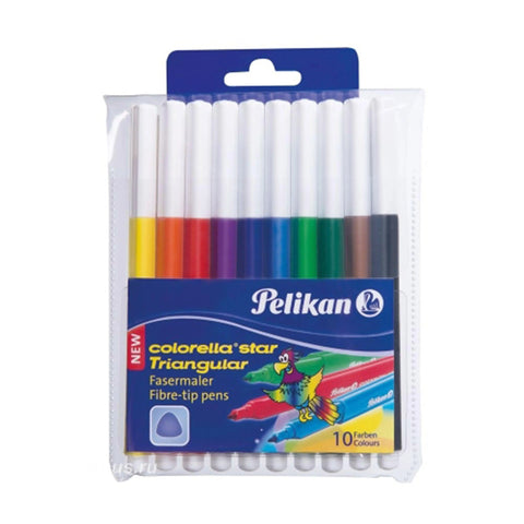 Pelikan Fiber-Tip Pens Colours Star C303/10 Triangular