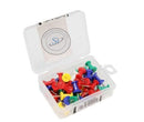 Push Pin Thumb Pin - Multicolor Pack of 25pcs
