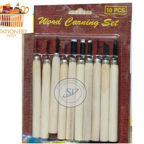 Wood Carving Tool (10 Pcs)